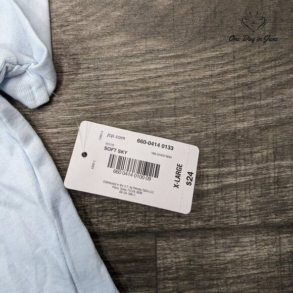 Flirtitude Cropped Crew Neck Short Sleeve Tee Shirt Size XL - Picture 2 of 5